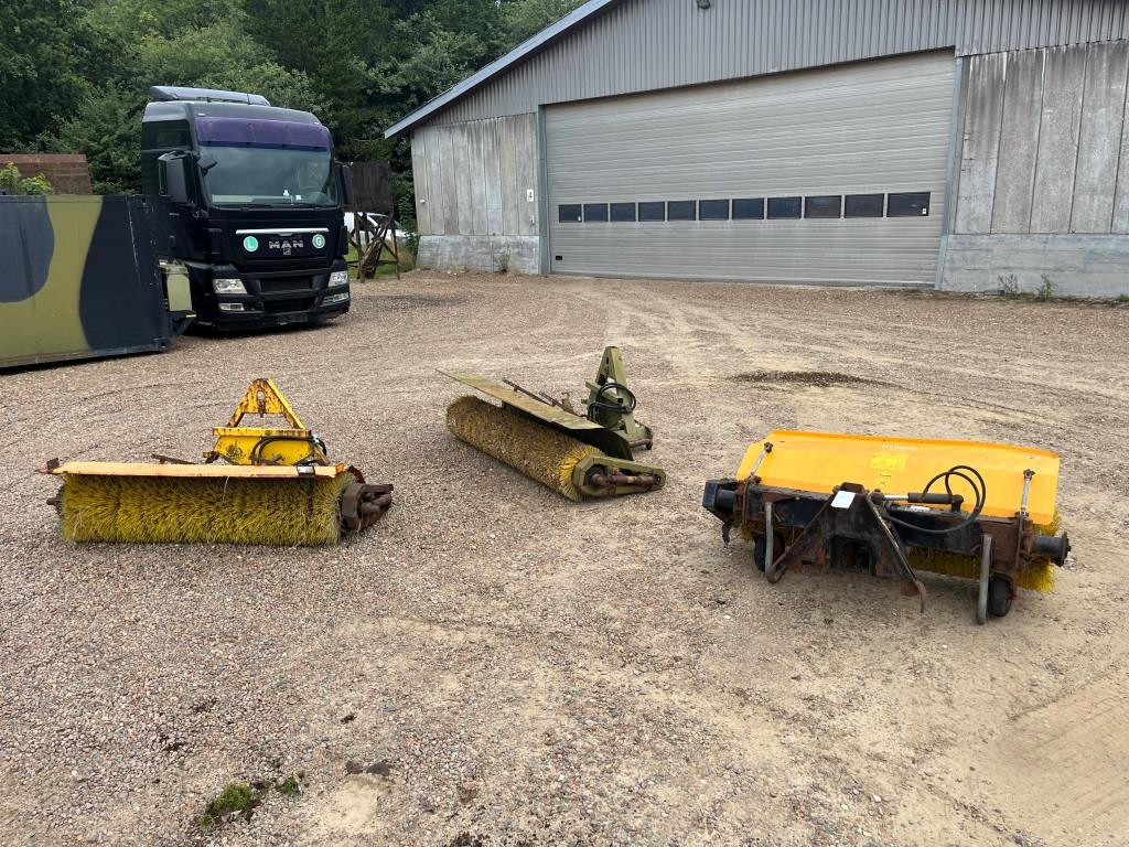 3 stk. koste - Stensballe FF1500 - Epoke FS 3 - 2,0 - Kost 1,6 m ...